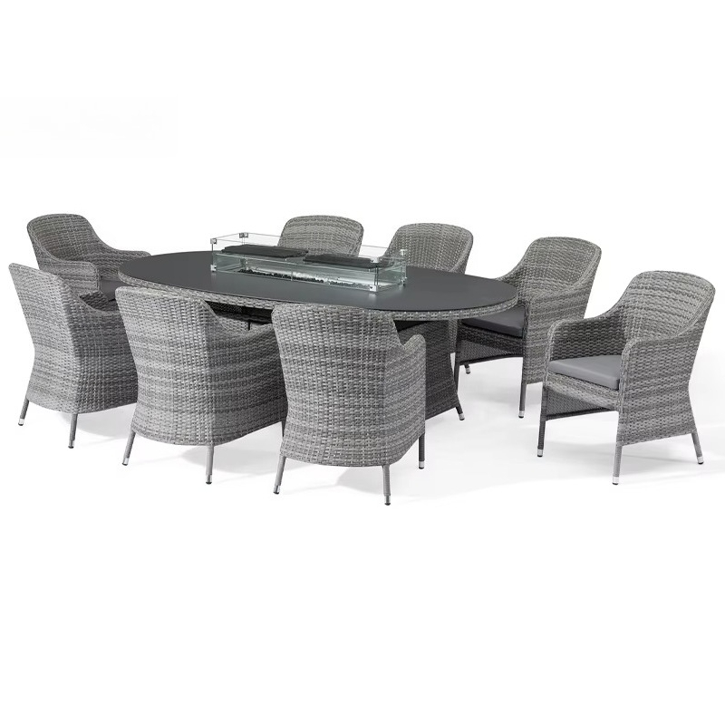 Outdoor Furniture Fire Pit Set - Conjunto de Muebles de Jardín de