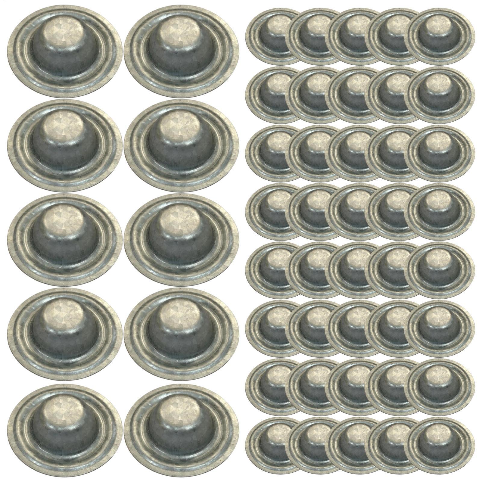 Outdoor Furniture Upholstery - 50 tapas metálicas para tornillos, cubiertas