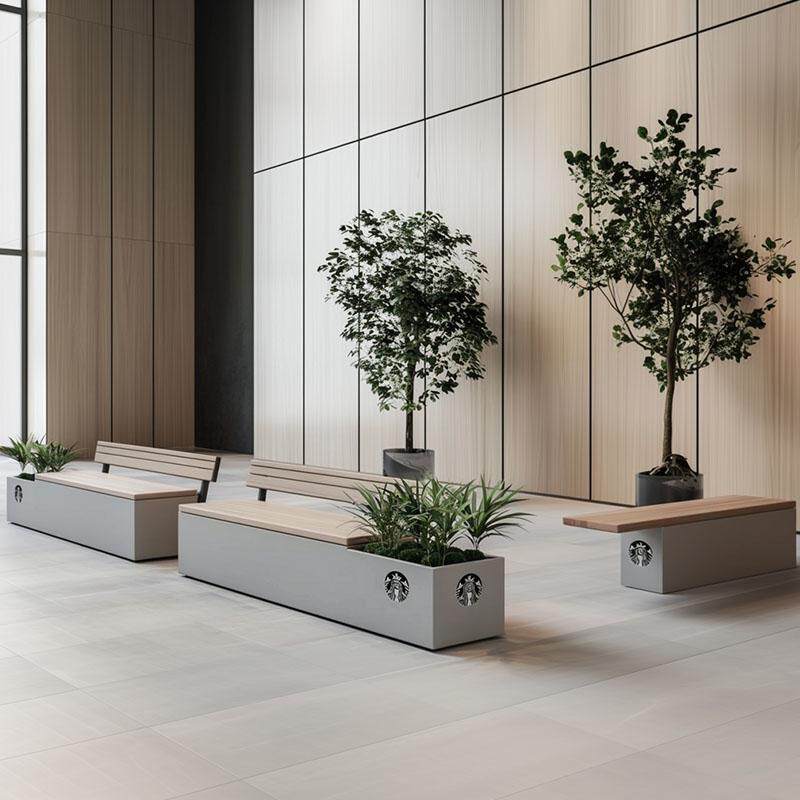 Outdoor Furniture Italian - Banco de jardín creativo italiano para