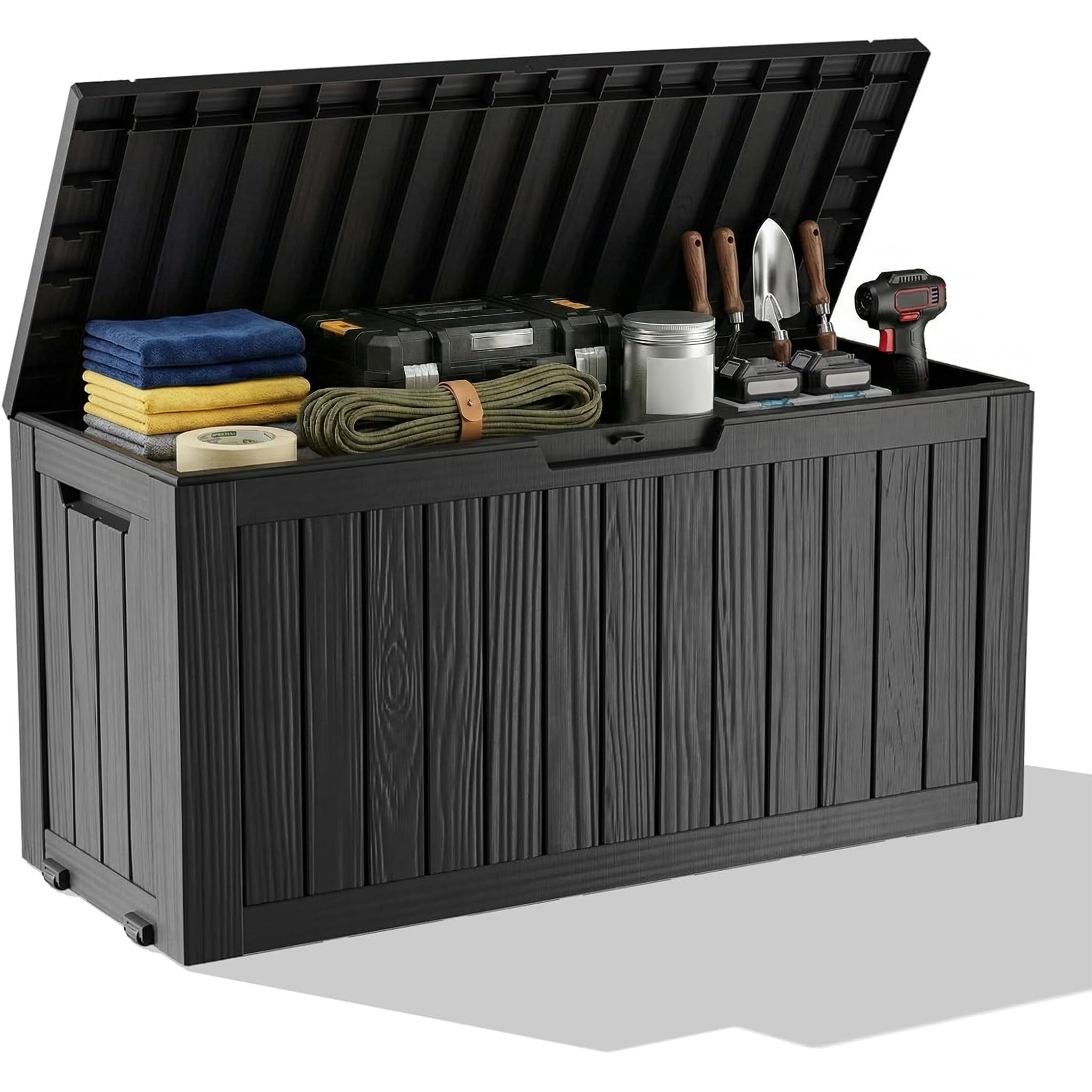 Outdoor Furniture In - Caja de Almacenamiento Exterior Impermeable de