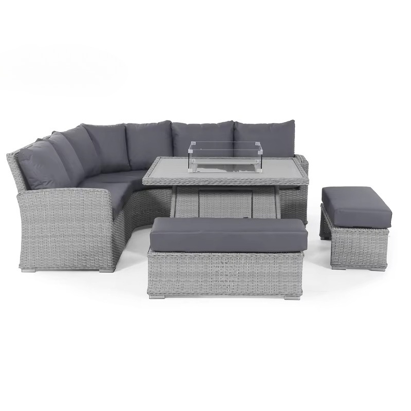 Outdoor Furniture Fire Pit Set - Conjunto de Muebles de Jardín para