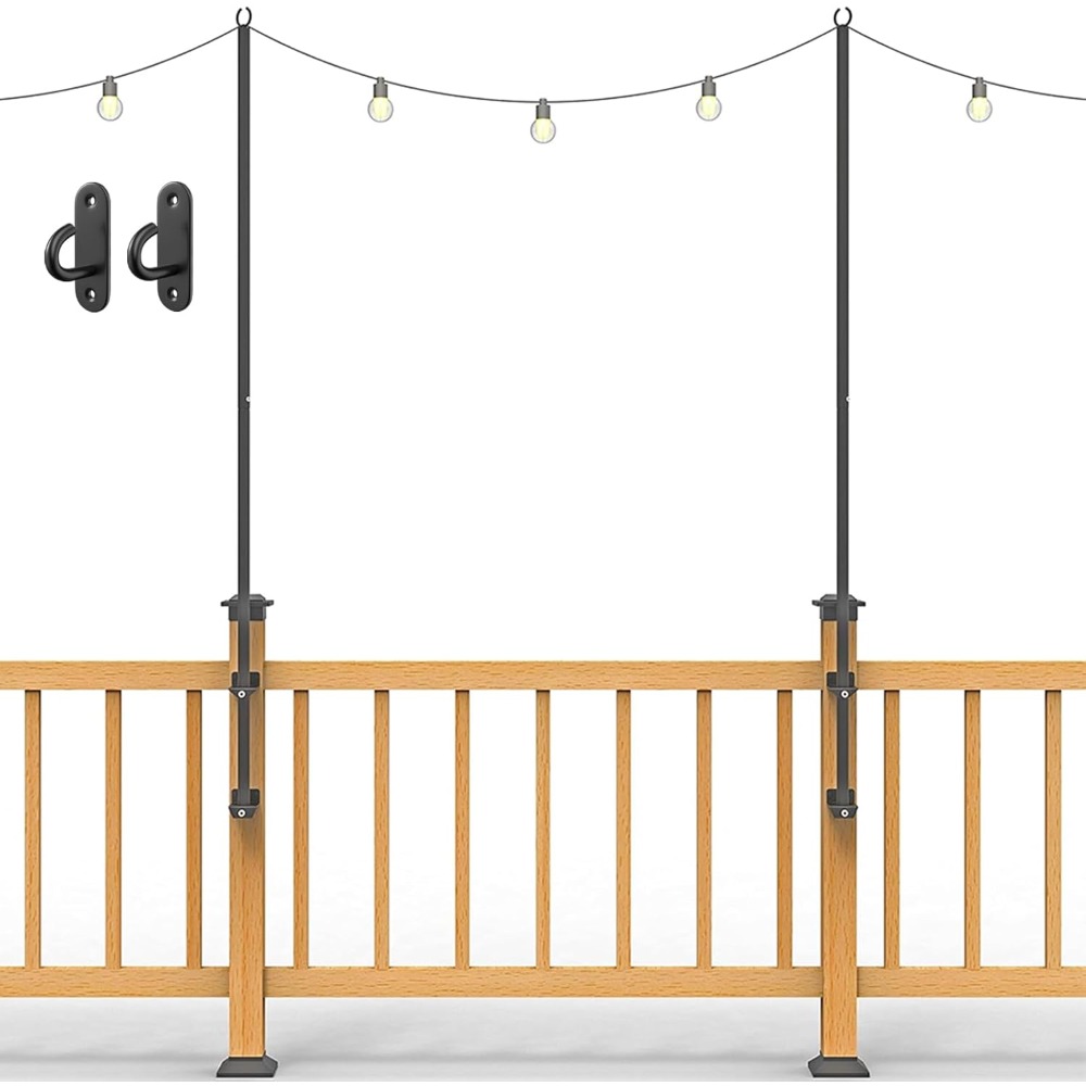 Outdoor Furniture In - Paquete de 2 postes de luces
