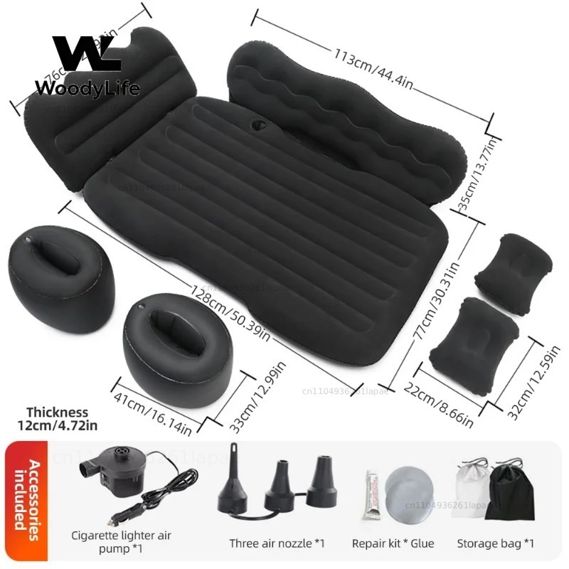 Outdoor Furniture Plus - Colchón Inflable para Auto, Cama de