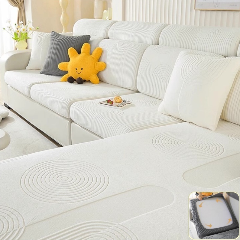 Outdoor Furniture Plus - Funda de Cojín Elástica de Terciopelo