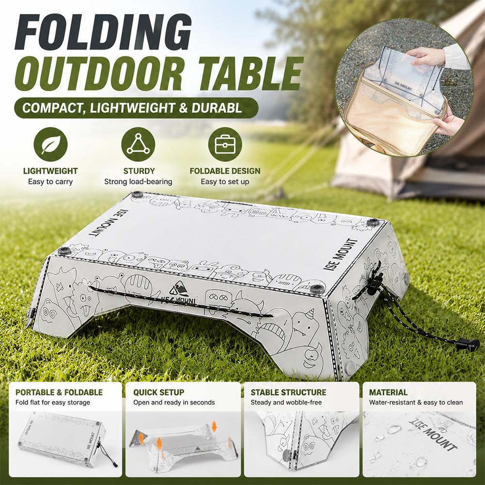 Outdoor Furniture Small - Mesa Plegable para Camping Ultraligera de