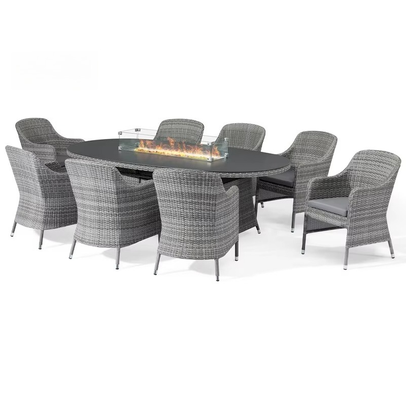 Conjunto de Muebles de Jardín  - Outdoor Furniture Fire Pit Set reseña y precio