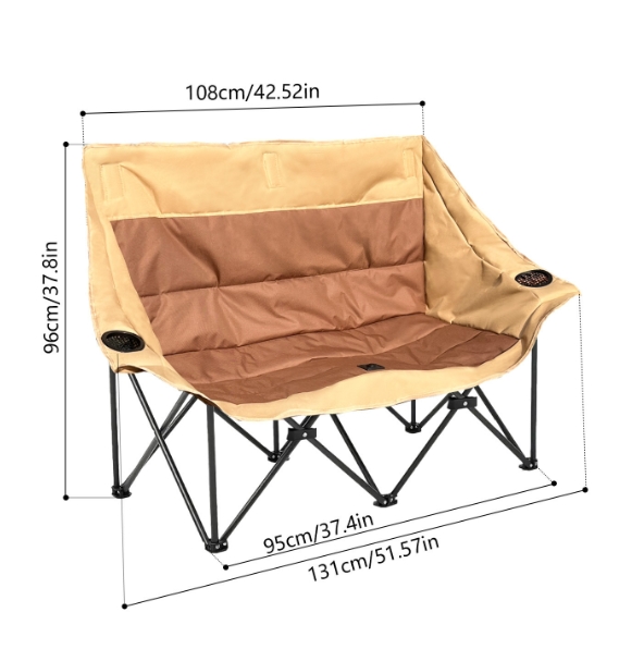 Silla Plegable Doble para Acam - Outdoor Furniture Plus reseña y precio