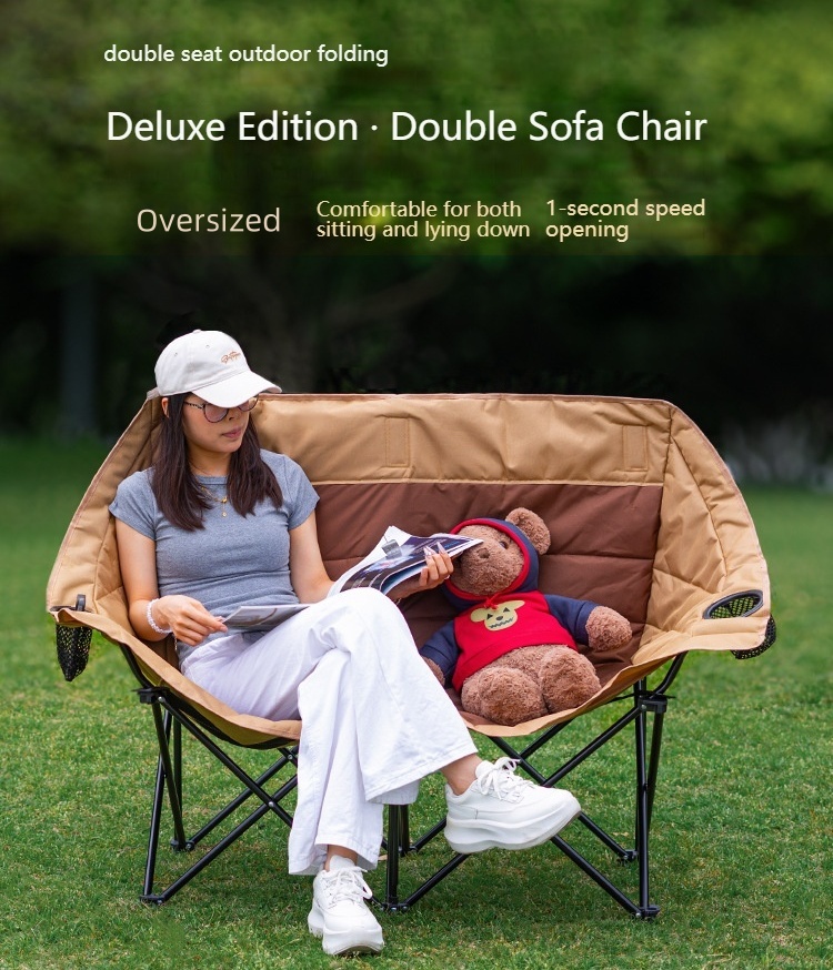 Silla Plegable Doble para Acam - Outdoor Furniture Plus reseña y precio