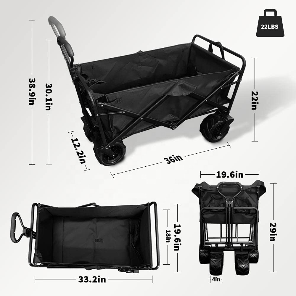 Nuevo Carro Plegable de Gran C - Outdoor Furniture In reseña y precio