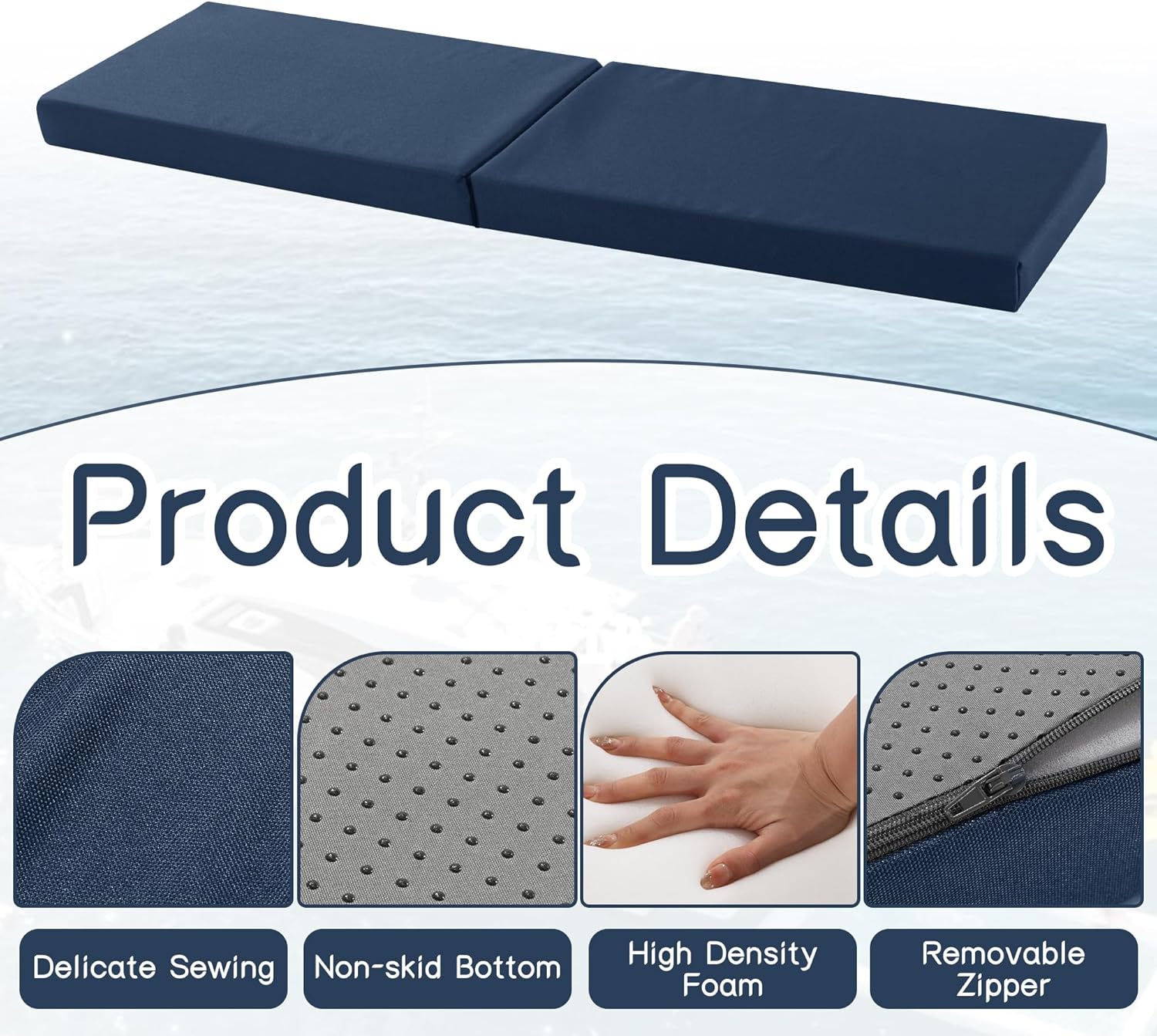 Cojines de banco personalizado - Outdoor Furniture Upholstery reseña y precio