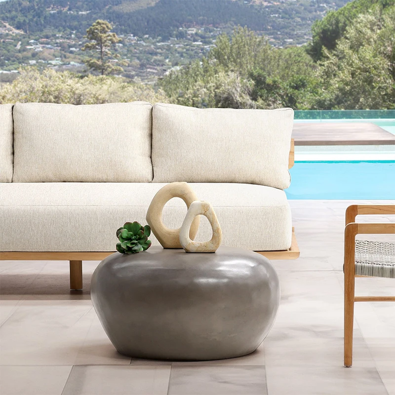 Mesa de centro moderna y nórdi - Outdoor Furniture Italian reseña y precio