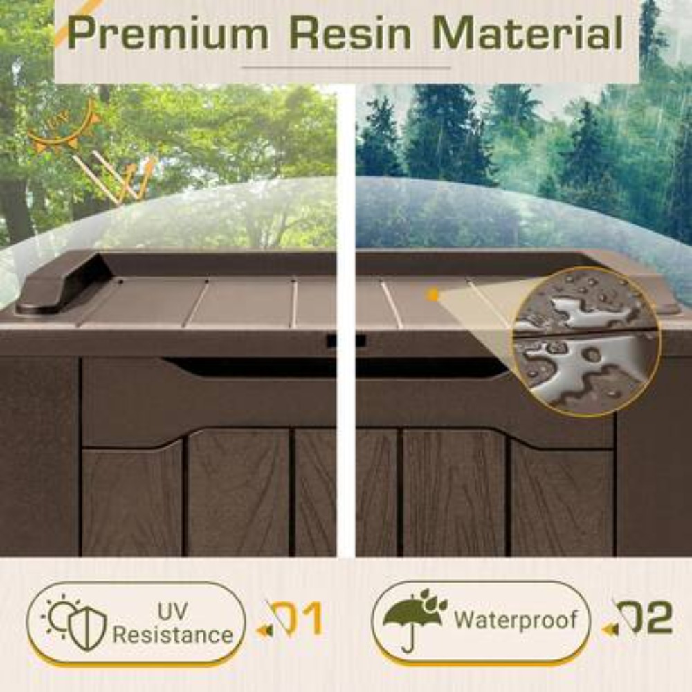 Caja de Almacenamiento Exterio - Outdoor Furniture Cushions 22 X 22 reseña y precio
