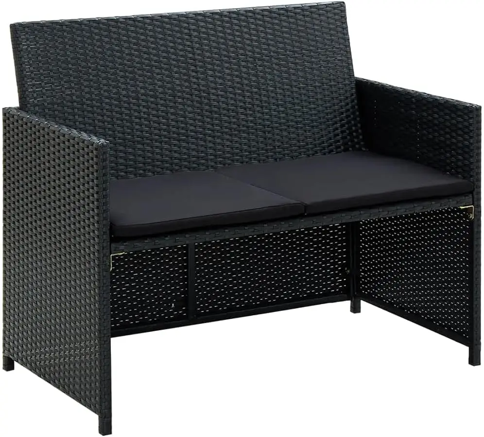 Sofá de jardín de 2 plazas con - Outdoor Furniture Cushions 22 X 22 reseña y precio