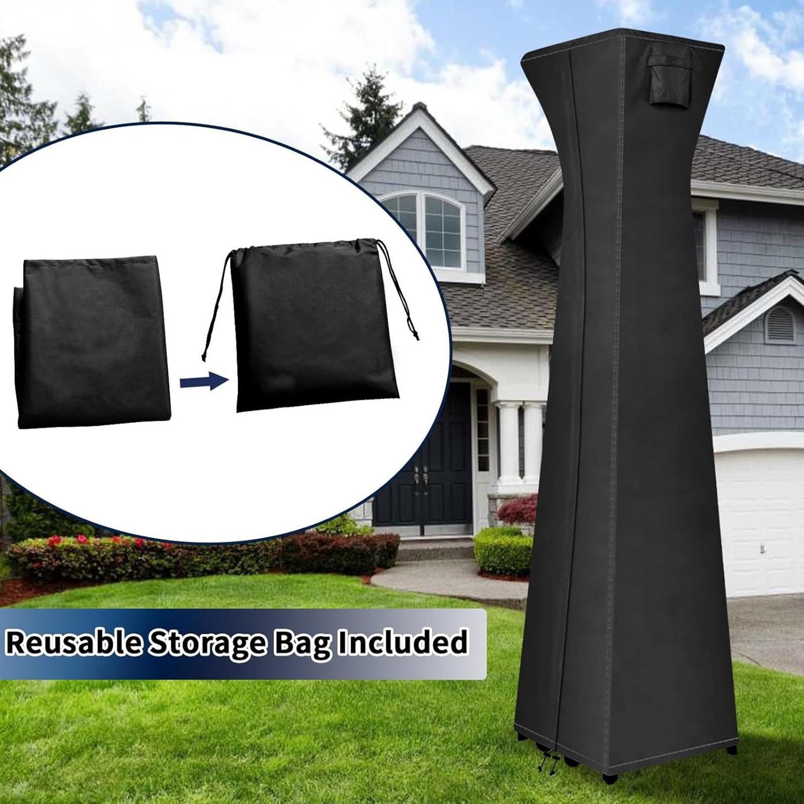 Cubierta de calentador piramid - Patio Heater Standing reseña y precio