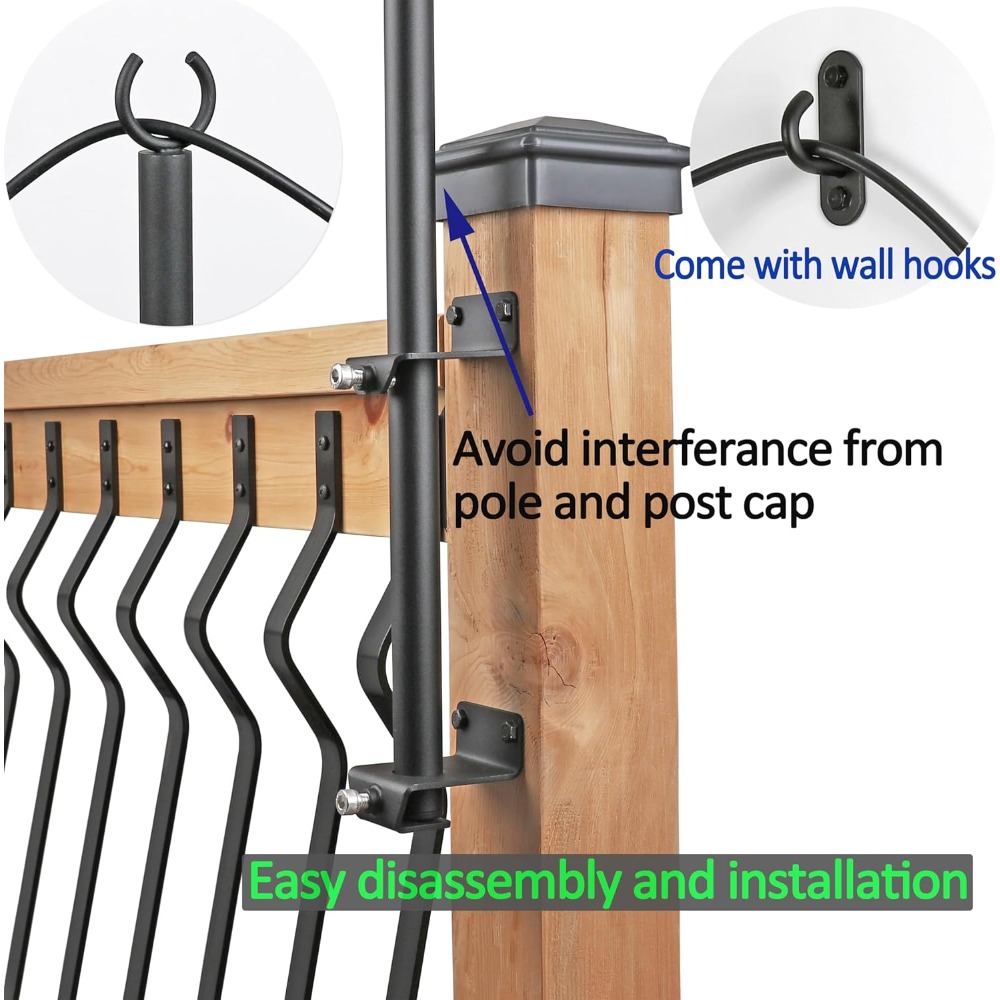 Paquete de 2 postes de luces d - Outdoor Furniture In reseña y precio