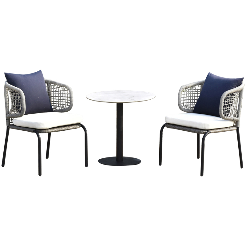Conjunto de mesa y sillas de d - Outdoor Furniture Italian reseña y precio