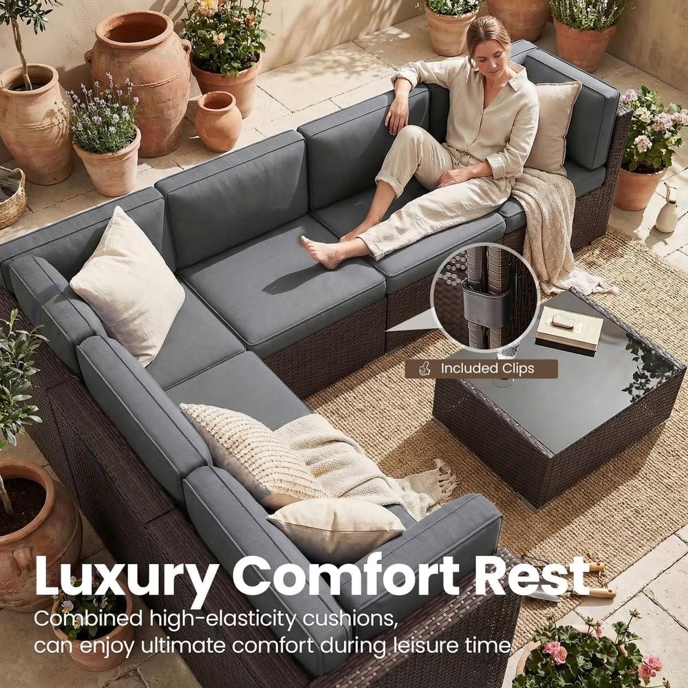 Conjunto de Muebles de Patio d - Outdoor Furniture With Fire Pit Table reseña y precio