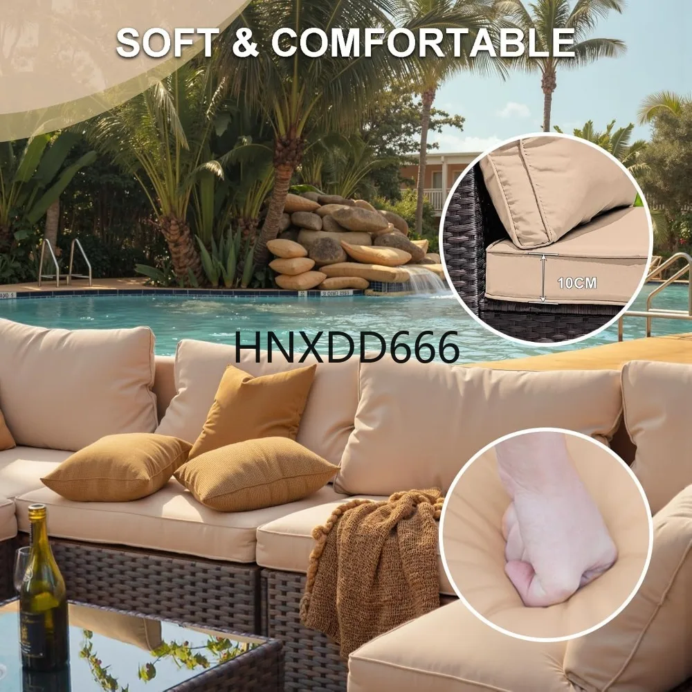 Conjunto de Muebles de Patio d - Outdoor Furniture With Fire Pit Table reseña y precio