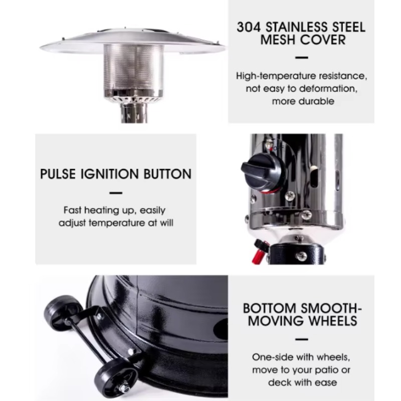 Calentadores de pie para exter - Patio Heater Standing reseña y precio