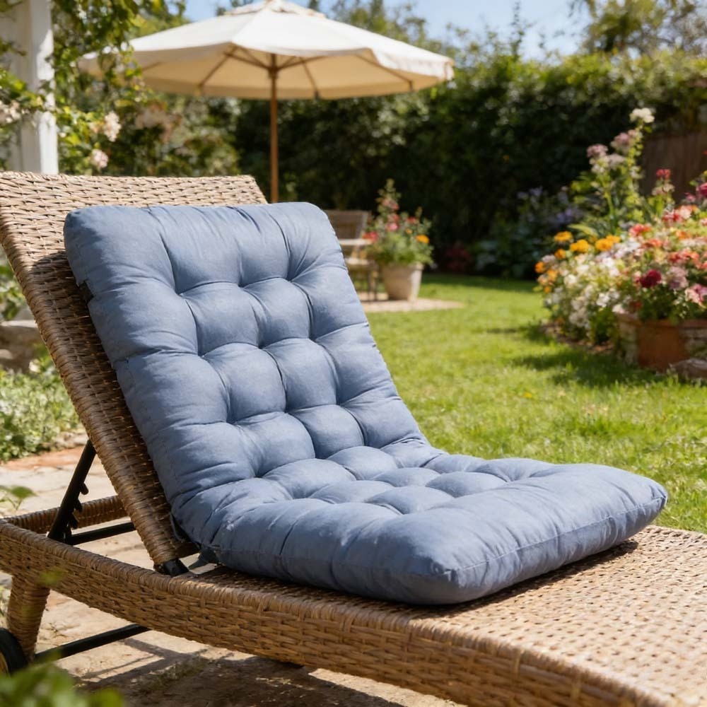 Cojín grueso para silla con co - Outdoor Furniture Upholstery reseña y precio