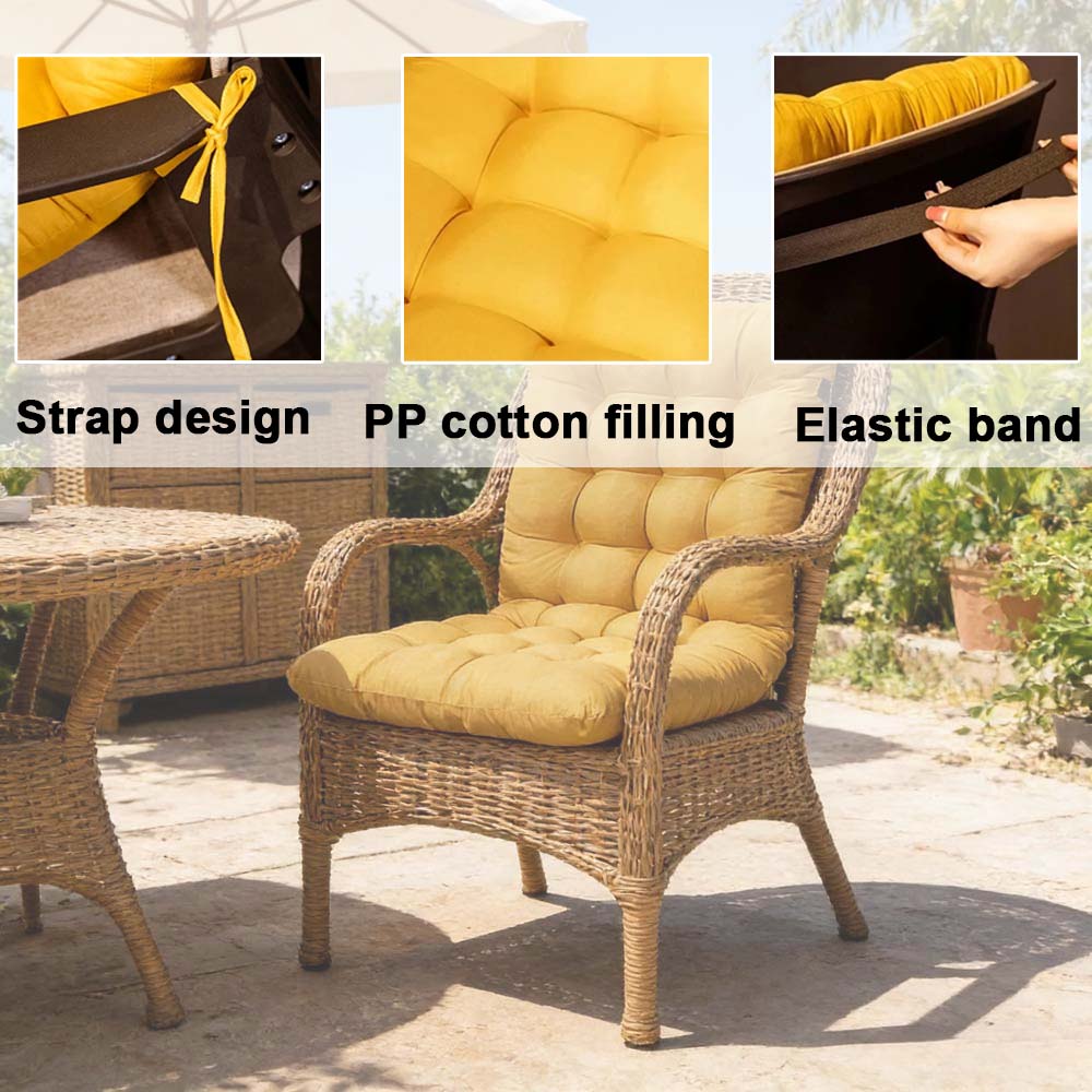 Cojín grueso para silla con co - Outdoor Furniture Upholstery reseña y precio