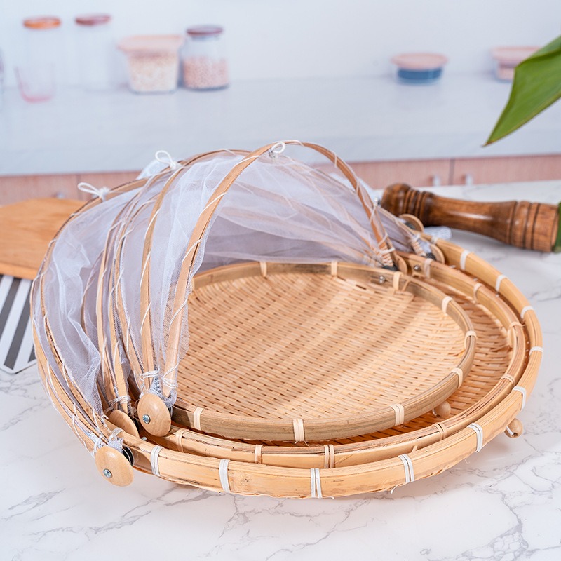 Cesta tejida de bambú, mosquit - Outdoor Furniture Small reseña y precio