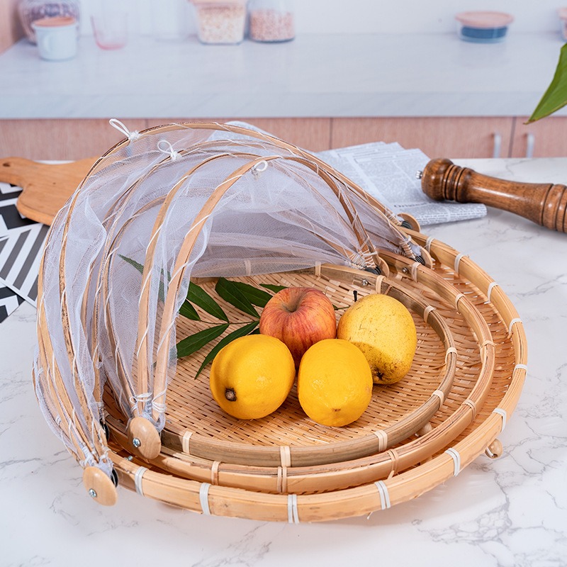 Cesta tejida de bambú, mosquit - Outdoor Furniture Small reseña y precio