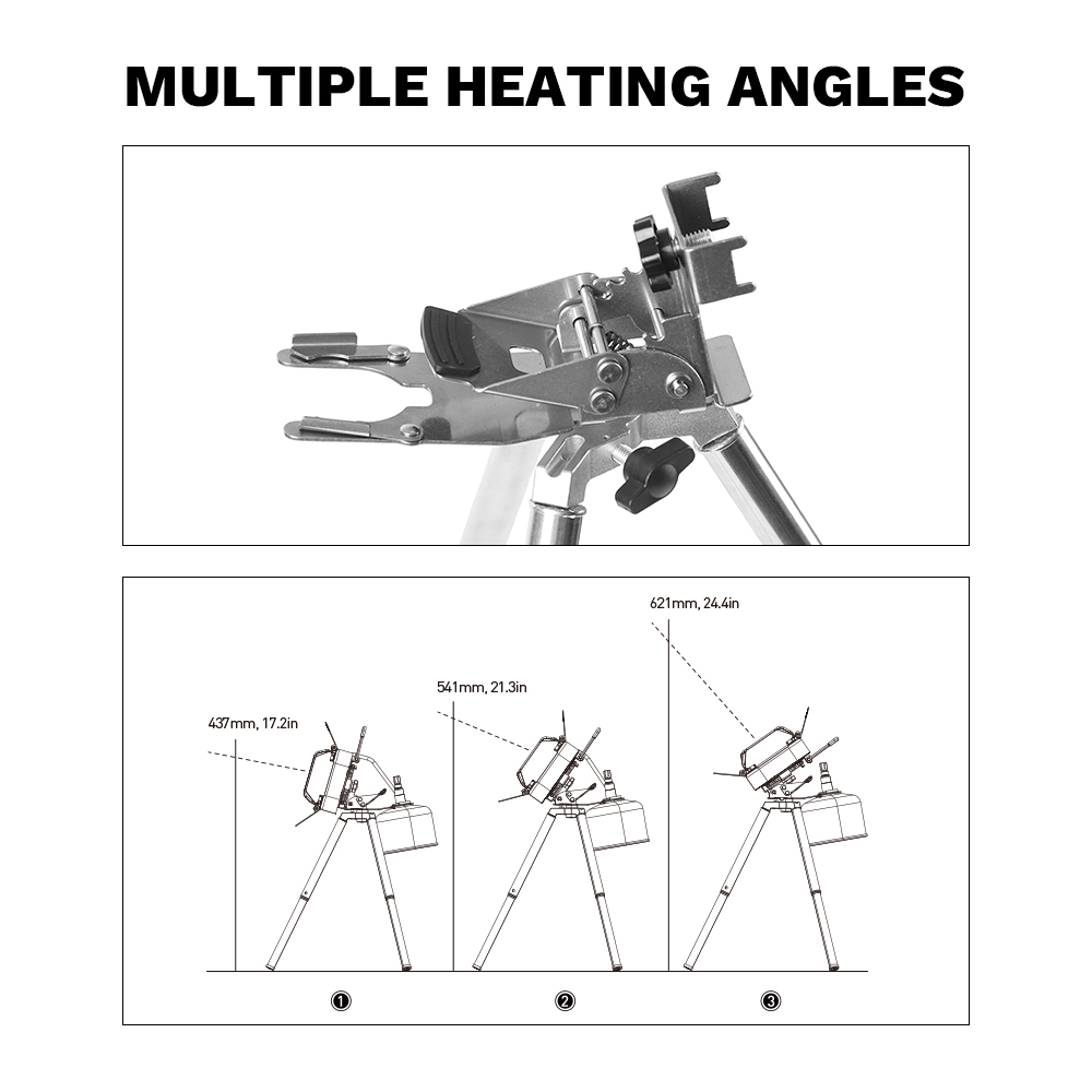 Soporte para estufa de Gas de  - Patio Heater Standing reseña y precio