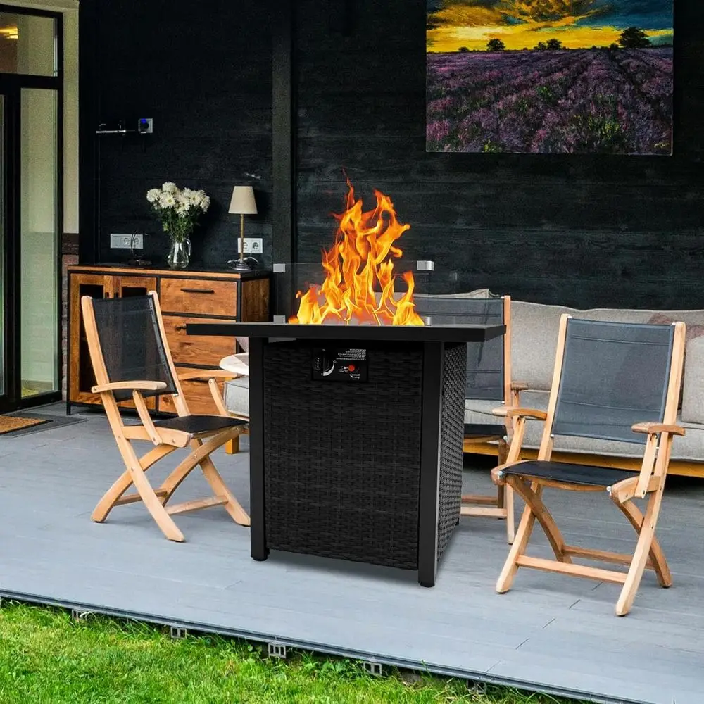 Conjunto de Muebles de Jardín  - Outdoor Furniture With Fire Pit Table reseña y precio