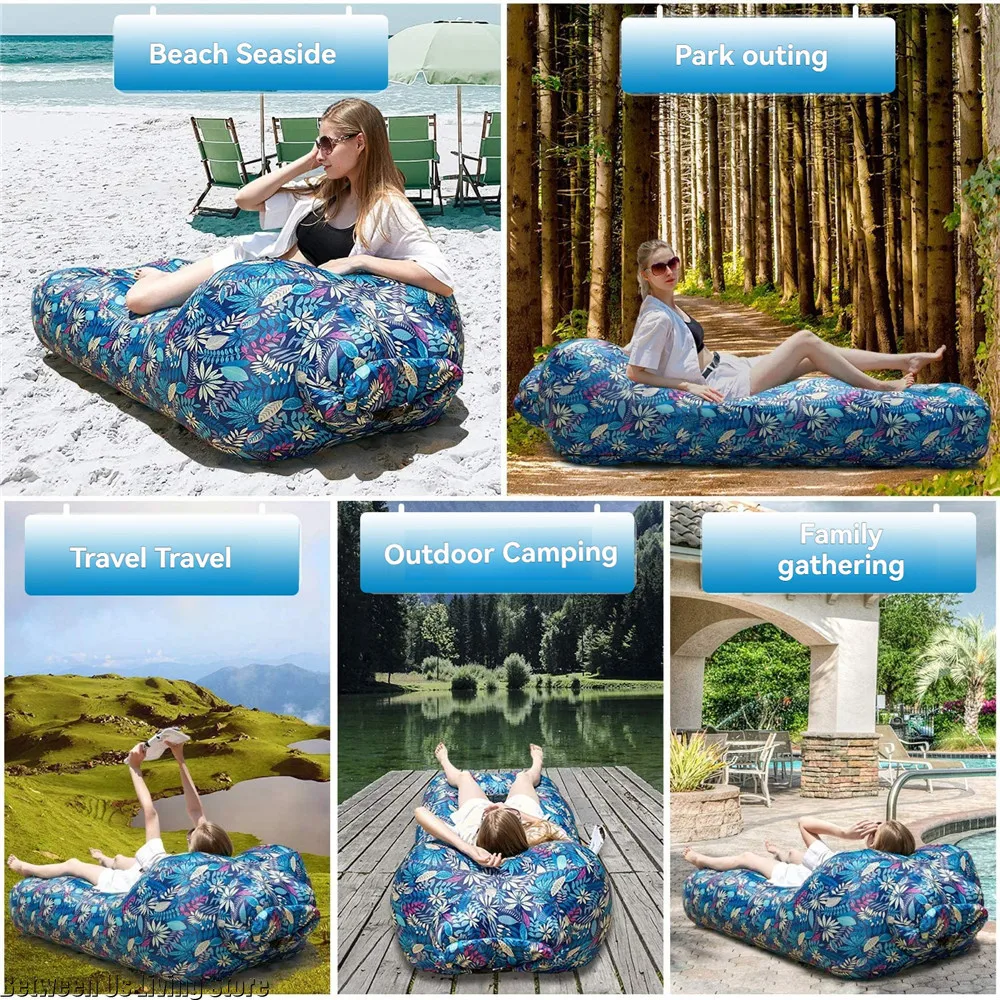Sofá cama inflable de lujo: di - Outdoor Furniture European reseña y precio