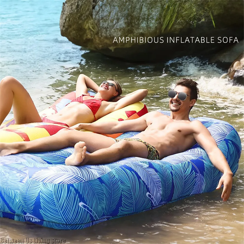 Sofá cama inflable de lujo: di - Outdoor Furniture European reseña y precio