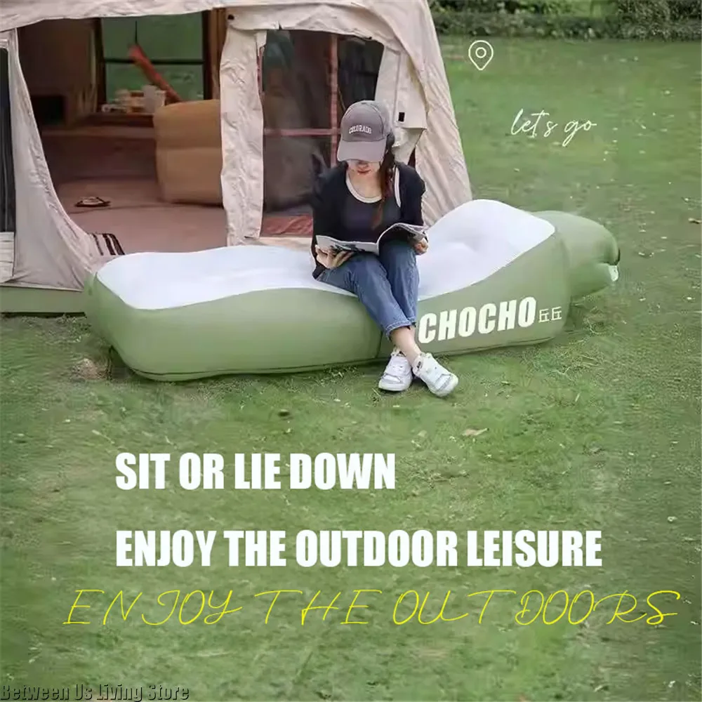 Sofá cama inflable de lujo: di - Outdoor Furniture European reseña y precio
