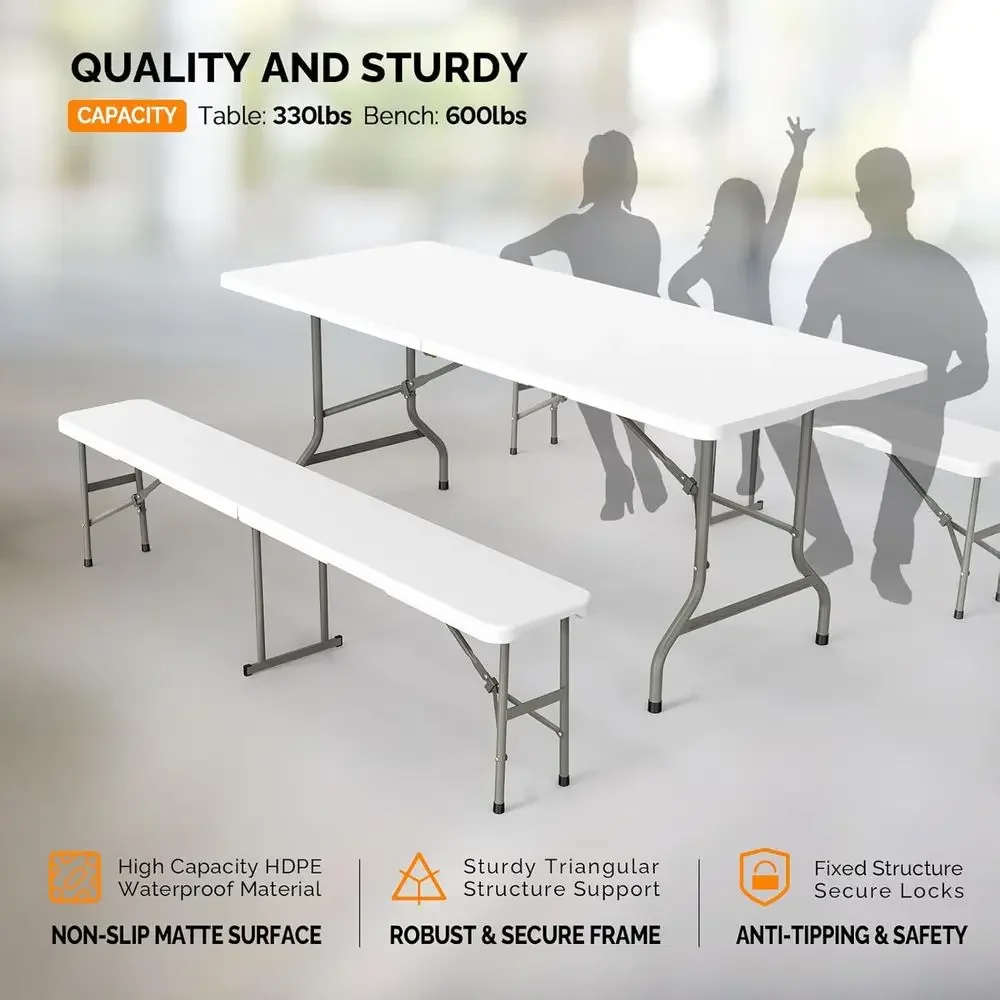 Juego de mesa de picnic para e - Outdoor Furniture Dining Set reseña y precio