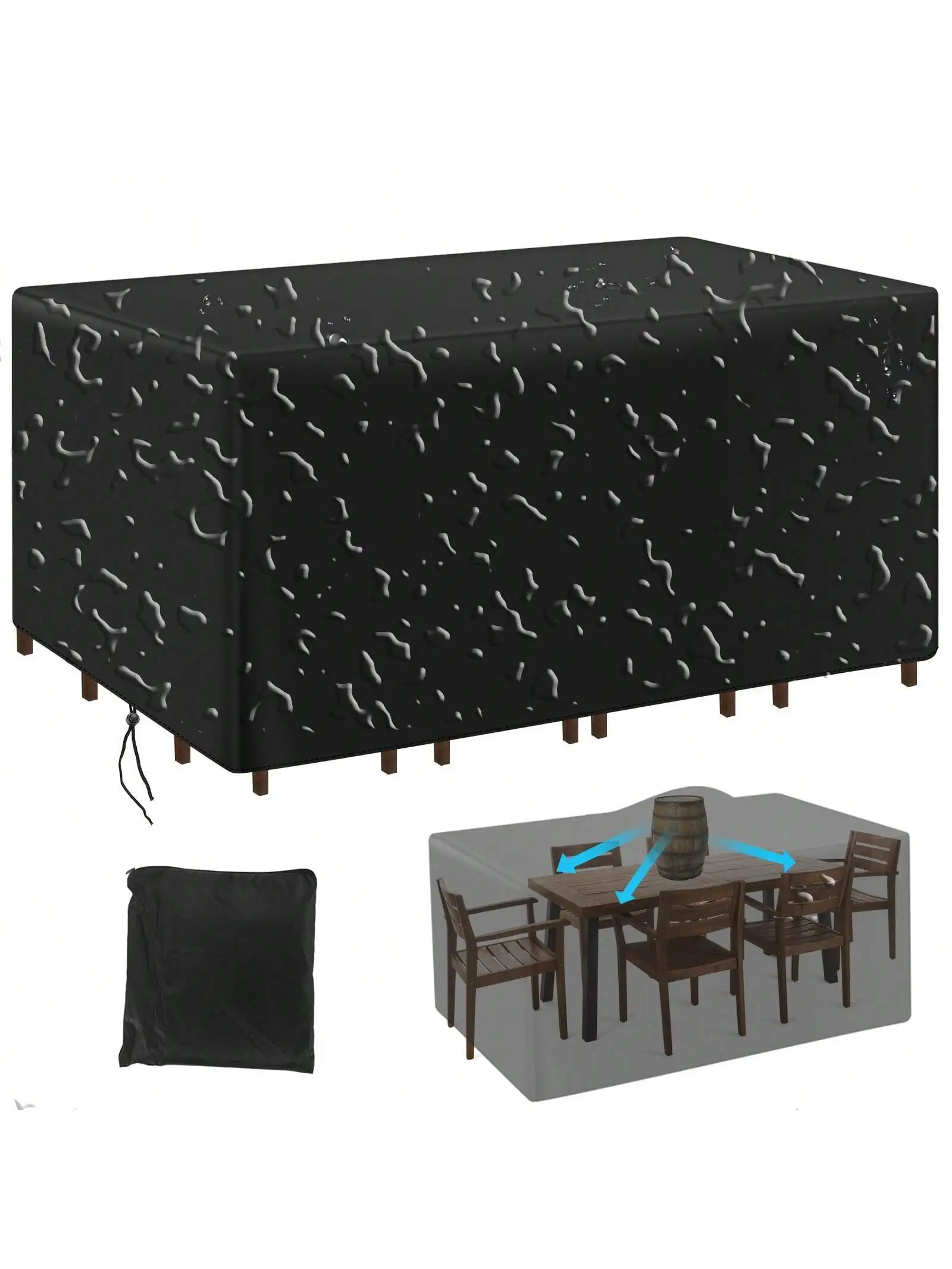 Muebles de Jardín de Patio al  - Outdoor Furniture Covers Waterproof reseña y precio