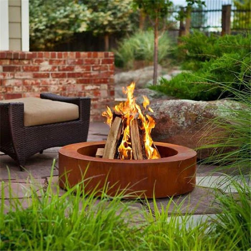 Conjunto de Sofás para Exterio - Outdoor Furniture With Fire Pit Table reseña y precio