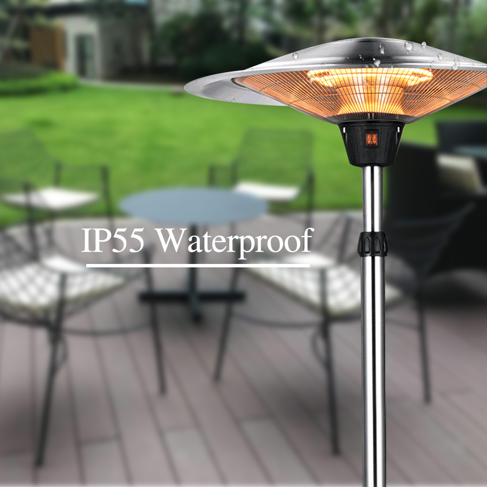 Calentador Eléctrico Colgante  - Patio Heater Standing reseña y precio