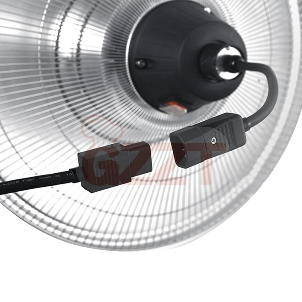 Calentador Eléctrico Colgante  - Patio Heater Standing reseña y precio