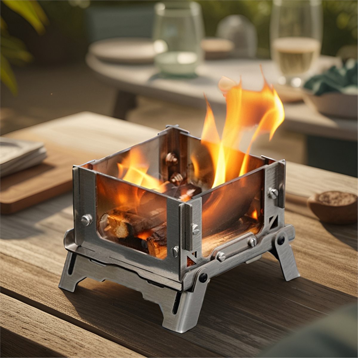 Calentador Portátil para Acamp - Patio Heater Standing reseña y precio