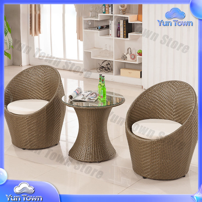 Mesa y sillas de ratán para ex - Outdoor Furniture Vietnam reseña y precio