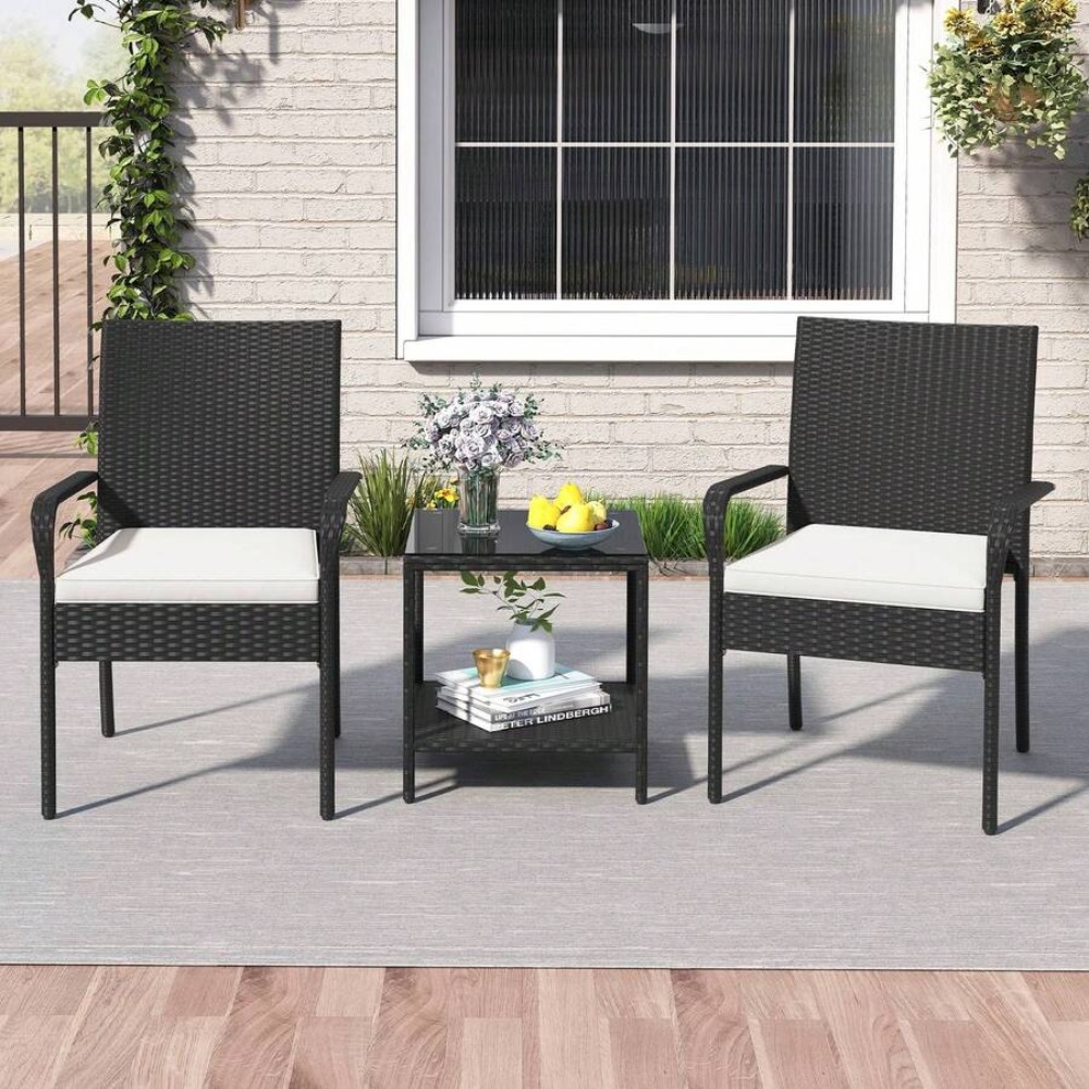 Juego de muebles de patio de 3 - Outdoor Furniture Plus reseña y precio