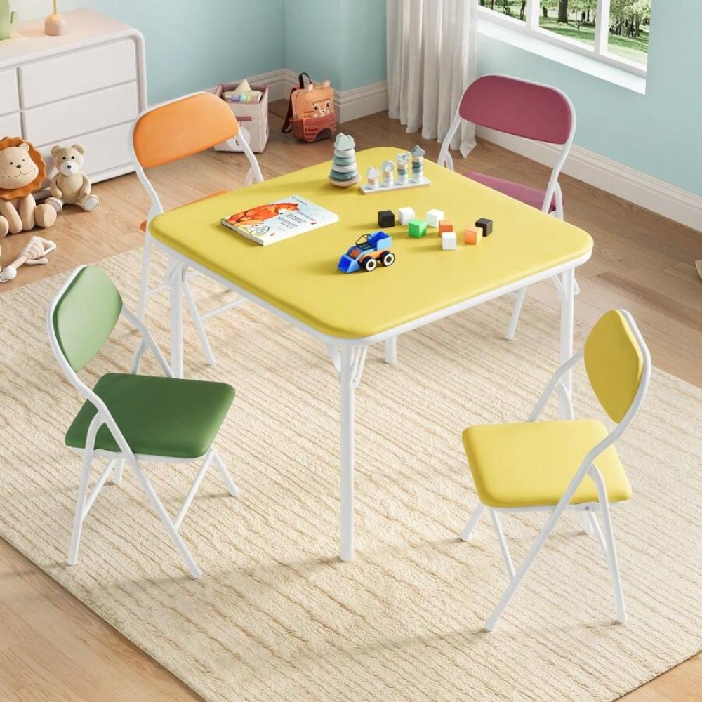 Juego de Mesa y Sillas Plegabl - Outdoor Furniture Dining Set reseña y precio