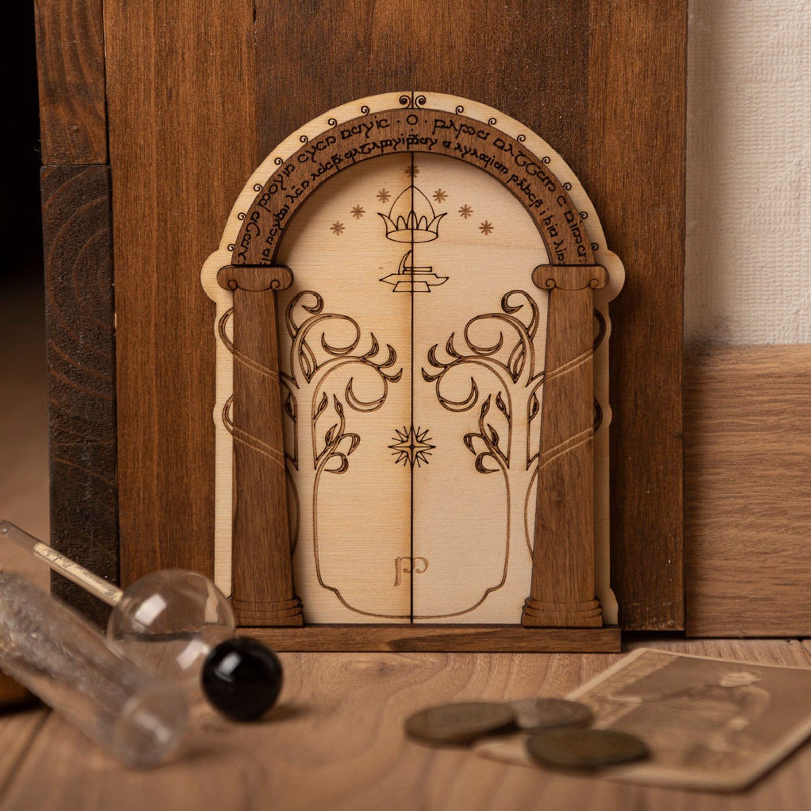 Puertas de hadas para árboles, - Outdoor Furniture Small reseña y precio