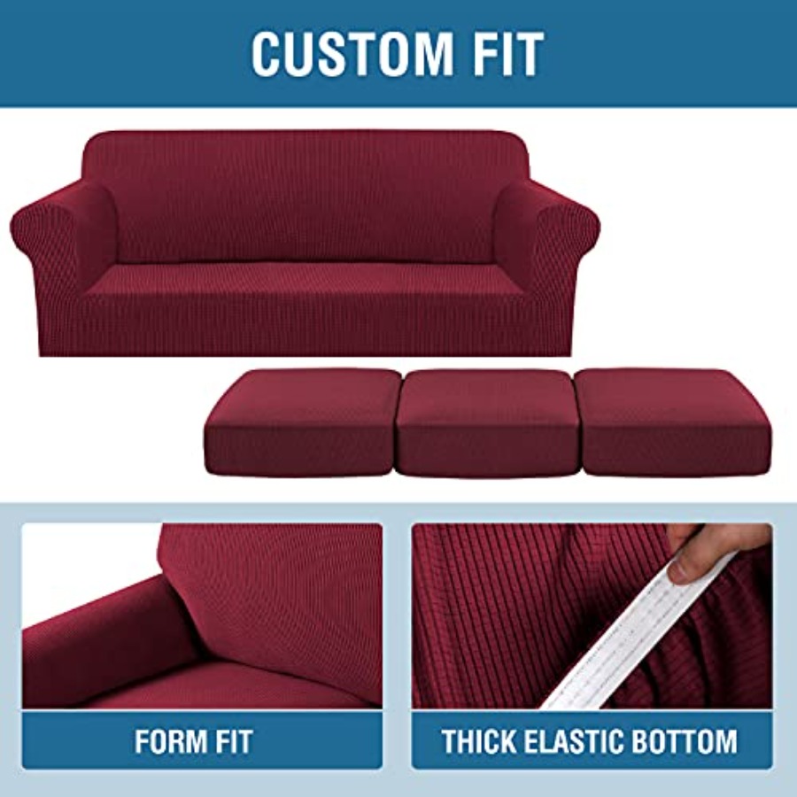 4 Fundas Elásticas para Sofá d - Outdoor Furniture Plus reseña y precio