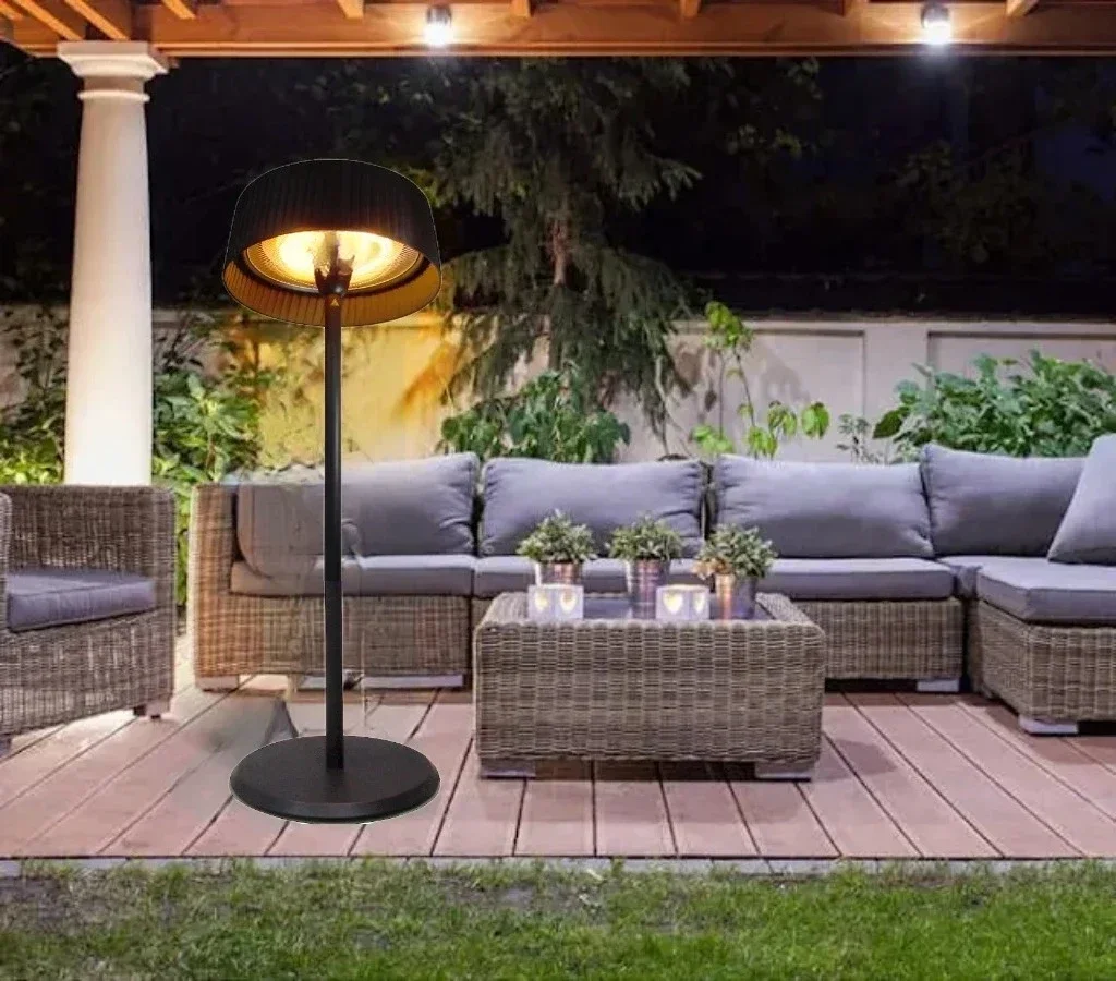 Calentador infrarrojo eléctric - Patio Heater Standing reseña y precio